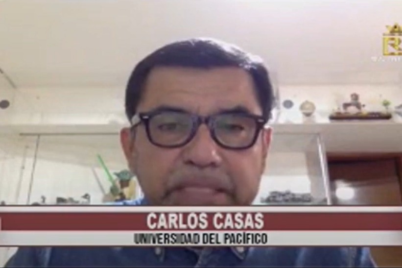 Entrevista a Carlos Casas en Real TV (Ancash) sobre la disparidad en la distribución del canon